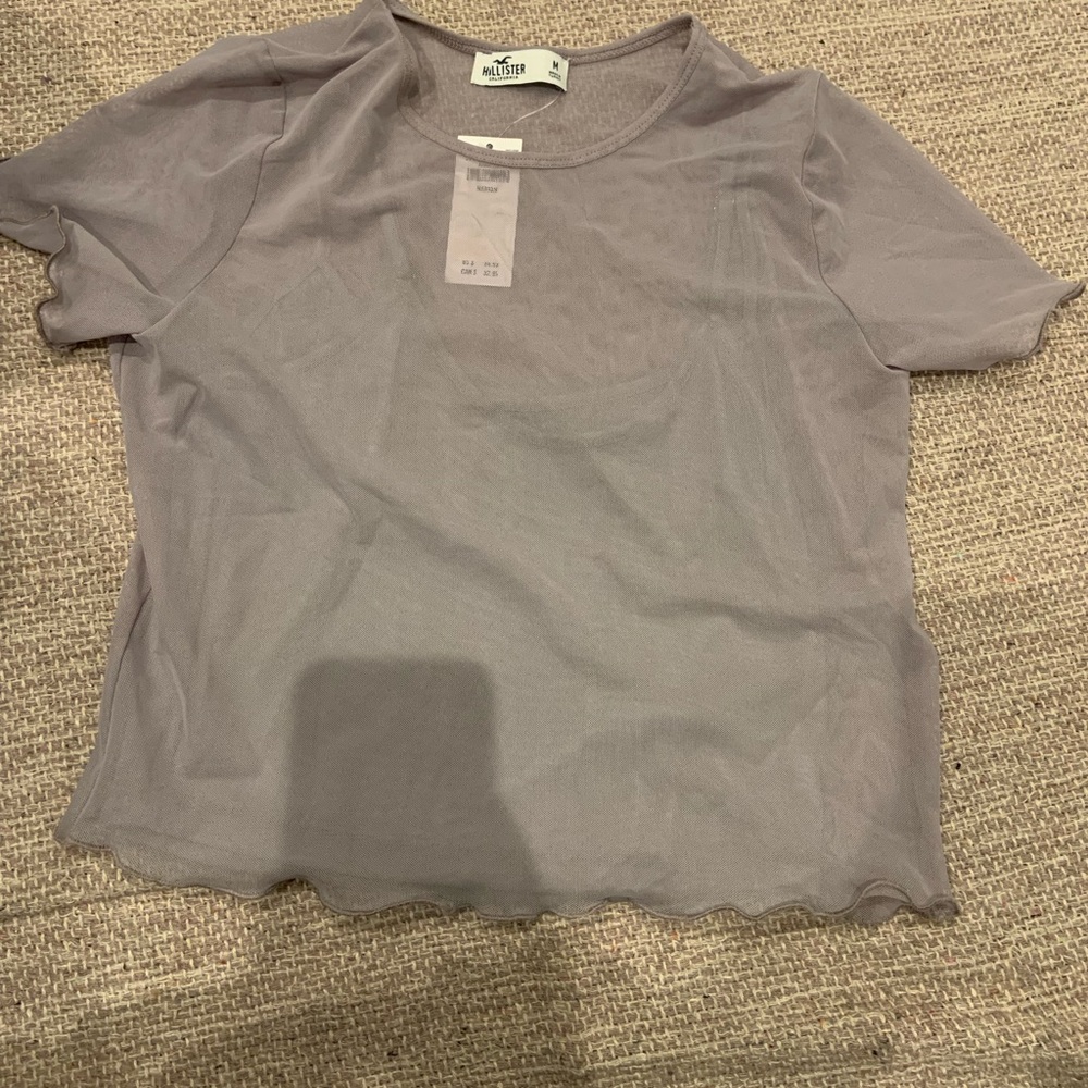 Cute Purple Hollister Shirt